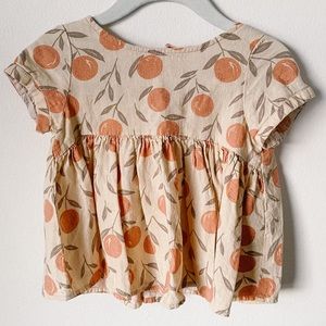 Jane Blouse in Peaches by Rylee + Cru